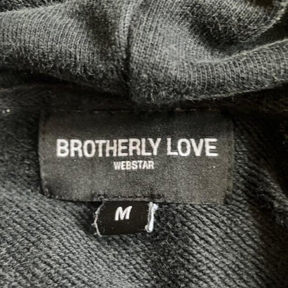 Brotherly Love x Destroy Lonely WEBSTAR Classic SPIDER Hoodie MED - Picture 4 of 10